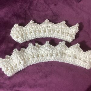 Handmade Crochet Crowns Sparkle Infant Baby Photos